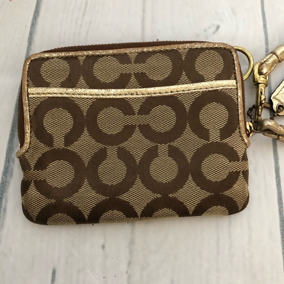 Gold Coach Wallet - Picture 3 of 5